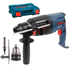 Перфоратор Bosch GBH 2-26 DRE, кейс, зубчатый патрон с SDS-plus адаптером