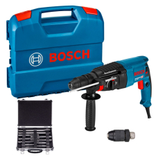 Перфоратор Bosch GBH 2-26 DFR, кейс, ШЗП, набір 11 бурів