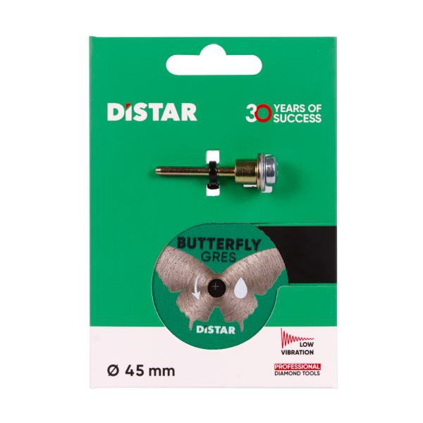 Круг алмазный отрезной Distar Butterfly 45x0.6x5.8 мм с держателем
