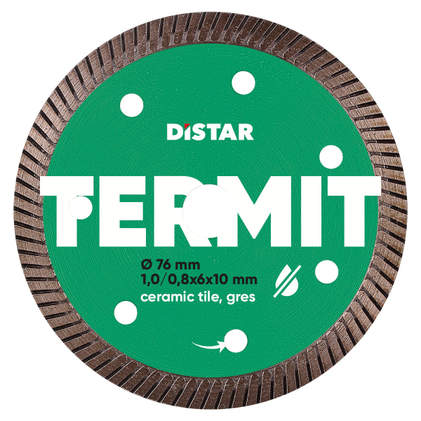 Алмазный диск для керамогранита Distar Termit 76x1.0x10 мм