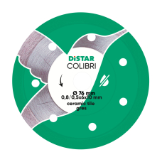 Алмазный диск для керамики Distar Colibri 76x0.8x10 мм