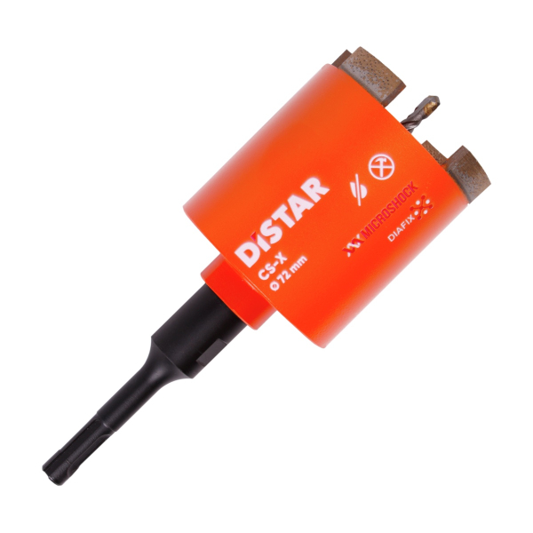 Свердло алмазне Distar DDDS-W 72x70xSDS+ CS-X