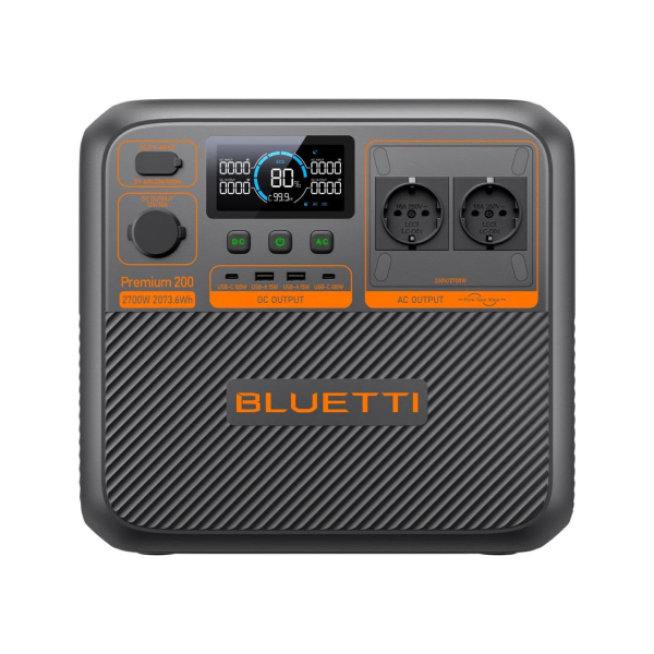 Зарядна станція Bluetti Premium 200 V2, 2700 Вт, 2073.6 Вт/год