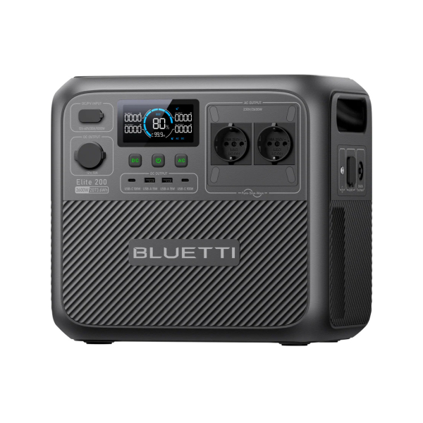 Зарядная станция Bluetti Elite 200 V2, 2600 Вт, 2073 Вт/ч