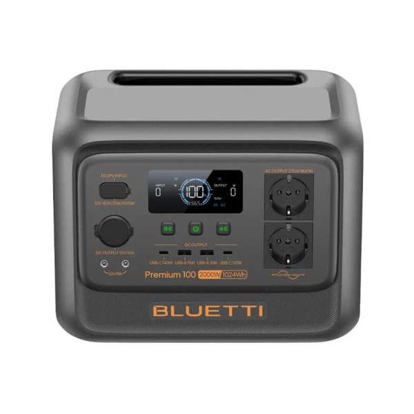 Зарядна станція Bluetti Premium 100 V2, 2000 Вт, 1024 Вт/год