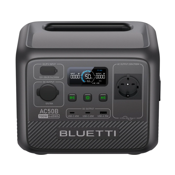 Зарядна станція Bluetti AC50B 700Вт, 448 Вт/год