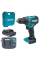 Аккумуляторный шуруповерт Makita DDF490WV, LXT Basic, 1x2.0 Ah, DCB18WA, кейс