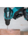 Аккумуляторный ударный шуруповерт Makita DHP490WVE, 2x18V 2Ah, з/у DCB18WA, кейс
