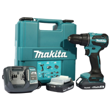Акумуляторний ударний шуруповерт Makita DHP490WVE, 2x18V 2Ah, з/п DCB18WA, кейс