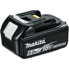 Аккумулятор Li-ion LXT Makita BL1860B 18V 6.0 Ah с крышкой