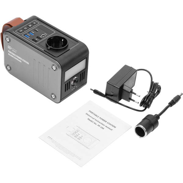 Зарядная станция PowerPlant PP-286, 88.8 Вт/час, 120 Вт