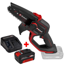 Аккумуляторная цепная обрезная мини-пила Einhell GP-PS 18/20 Li BL Kit, 1×18 V 4.0 Ah, з/у
