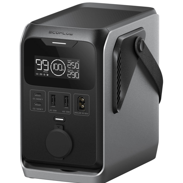 Зарядная станция EcoFlow TRAIL 300 DC, 288 Вт/час, 300 Вт