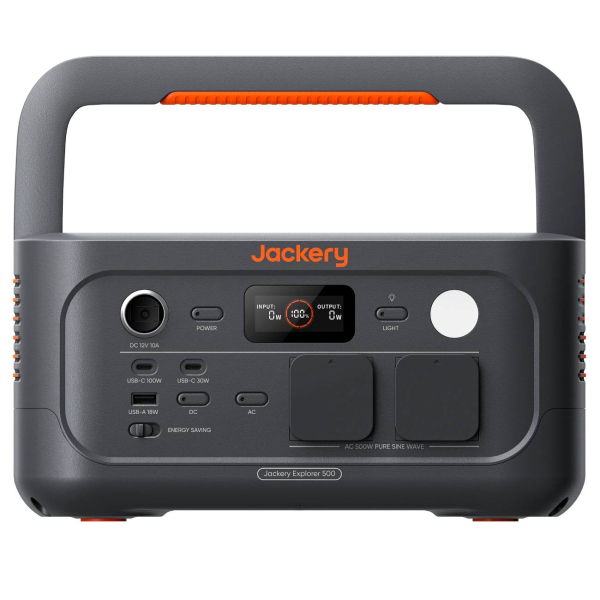 Зарядная станция Jackery Explorer 500 v2, 512 Вт/час, 500 Вт