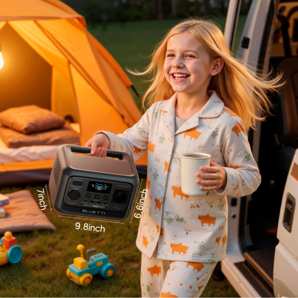 Зарядная станция Bluetti Elite 30 V2, 600 Вт, 288 Вт/ч