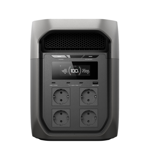 Зарядна станція EcoFlow DELTA 3 Max, 2048 Вт/год, 2400 Вт