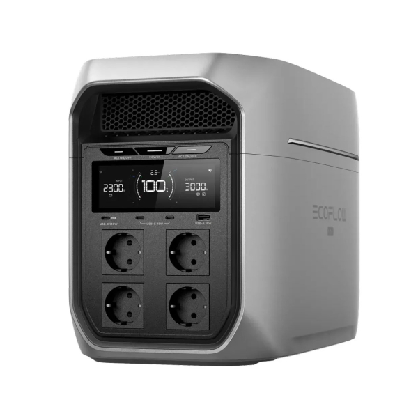 Зарядная станция EcoFlow DELTA 3 Max Plus, 2048 Вт/ч, 3000 Вт