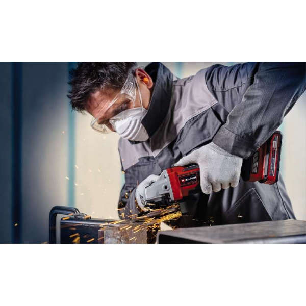 Аккумуляторная угловая шлифмашина Einhell TP-AG 18/125 CE Q Li Kit, 1x4.0 Ah Plus, з/у
