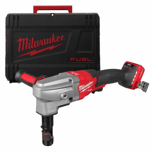 Аккумуляторные ножницы по металлу Milwaukee M18 FNB35-0X, каркас, в HD кейсе