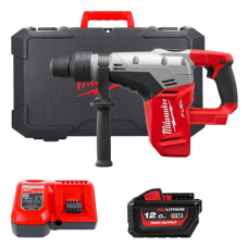 Акумуляторний перфоратор Milwaukee M18 FUEL CHM-121C, 1x12.0Ah, з/п M12-M18 FC, кейс
