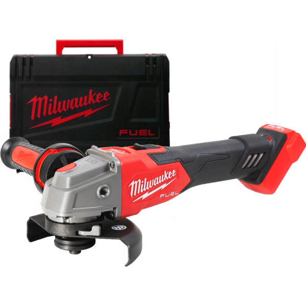 Акумуляторна кутова шліфувальна машина Milwaukee M18 FSAGV125XB-0X, каркас в HD кейсі