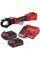 Аккумуляторный обжимной инструмент Milwaukee M18 ONE HCCT60-202C, 2x2.0Ah, з/у M12-M18 FC, кейс