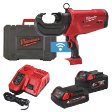 Акумуляторний обтискний інструмент Milwaukee M18 HCCT109/42-522C, 1x2.0Ah, 1x5.0Ah, з/п M12-M18 FC, кейс