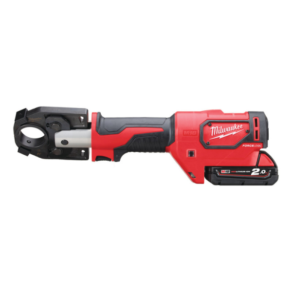 Акумуляторний обтискний інструмент Milwaukee M18 HCCT-201CFORCE LOGIC 53 кН, 1x2.0Ah, з/п M12-M18 FC, кейс