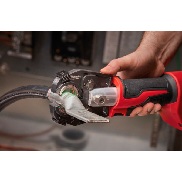Акумуляторний обтискний інструмент Milwaukee M18 HCCT-201CFORCE LOGIC 53 кН, 1x2.0Ah, з/п M12-M18 FC, кейс
