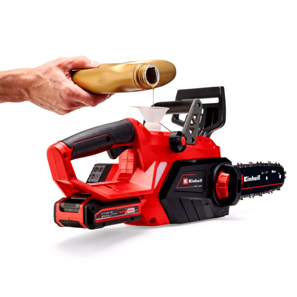 Акумуляторна ланцюгова пила Einhell GE-LC 18/25 Li, 1x18 V 4.0 Ah, з/п