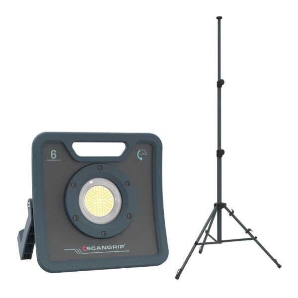 Светодиодный прожектор Scangrip Nova 6 со штативом TRIPOD 3M for Life