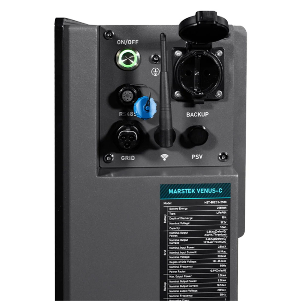 Система накопления энергии All-in-one Marstek Venus C, 2560 Вт*ч, 2500 Вт