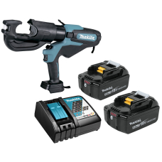 Акумуляторний обжимний прес кабелю Makita DTC302ZK, 2x5.0Ah, з/п DC18RC