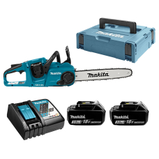Аккумуляторная цепная пила Makita DUC353Z, 2x3.0Ah, з/у DC18RC, в Makpac 1