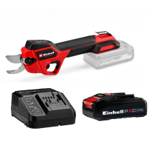 Акумуляторний секатор Einhell GP-LS 18/28 Li BL Kit, 2.5Ah, з/п
