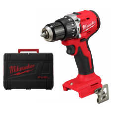 Аккумуляторный ударный шуруповерт Milwaukee M18 BLPDRC-0, каркас, в кейсе