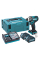 Аккумуляторный винтоверт Makita TD004GD201, 2x2.5 Ah, DC40RA, кейс Makpac 2