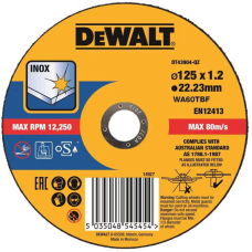 Отрезной круг DeWALT DT43904, металл, 125x1.2x22.23 мм