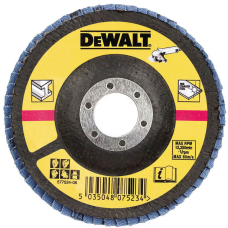 Шліфувальний пелюстковий круг DeWALT DT3309, метал, 125x22.23 мм, 60