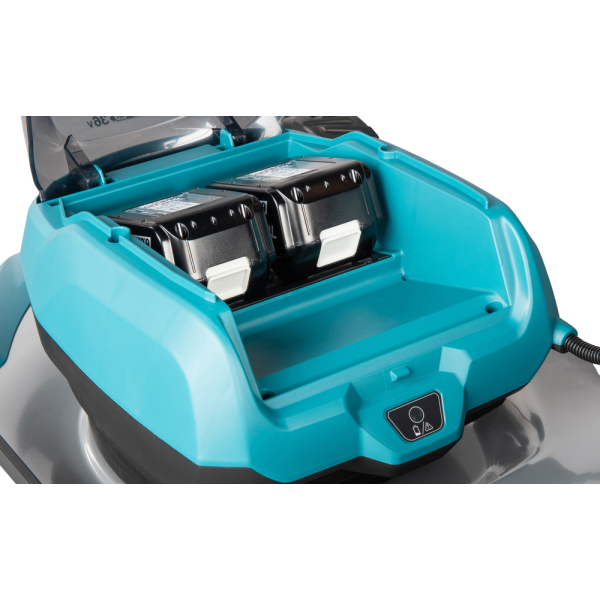 Аккумуляторная газонокосилка Makita DLM466PT2, 2x5.0Ah, з/у DC18RD