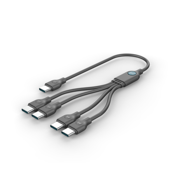 Акумуляторні батарейки Marstek 7018С AAA з роз'ємом USB Type-C, 4шт