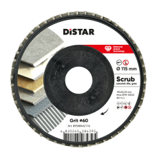 Пелюстковий алмазний диск Distar Scrub 115x22.23 мм, 60