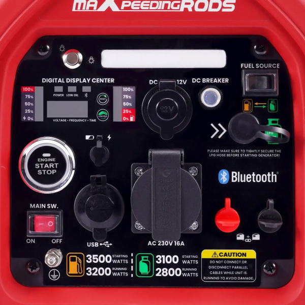 Инверторный генератор MaXpeedingRods MXR4000 GT