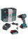 Аккумуляторный шуруповерт Konner&Sohnen KS ID20V-60 KIT 74, 1х2.0Ah, з/у, набор принадлежностей