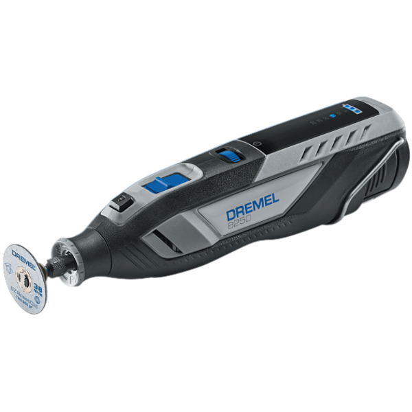 Аккумуляторный мультиинструмент Dremel 8250-5/65, 2х2.0Ah, з/у GAL12V-20, аксессуары, гибкий вал