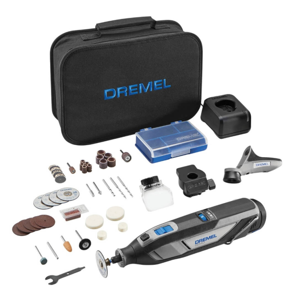 Аккумуляторный многофункциональный инструмент Dremel Dremel 8240-3/45, 1x12V 2.0Ah, з/у GAL 12V-20, насадки и аксессуары, в сумке