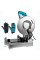 Монтажная пила Makita LC1230NX, перчатки Makita M