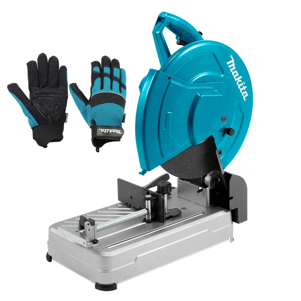 Монтажная пила Makita LW1400X, перчатки Makita M