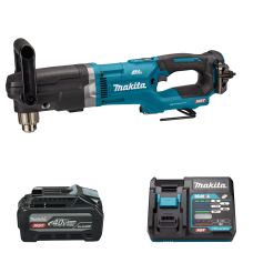 Аккумуляторная угловая дрель Makita XGT 40 V MAX DA001GZ, 1x4.0Ah, з/у