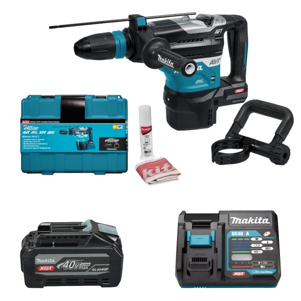 Акумуляторний перфоратор Makita HR005GZ01, 1x4.0Ah, з/п